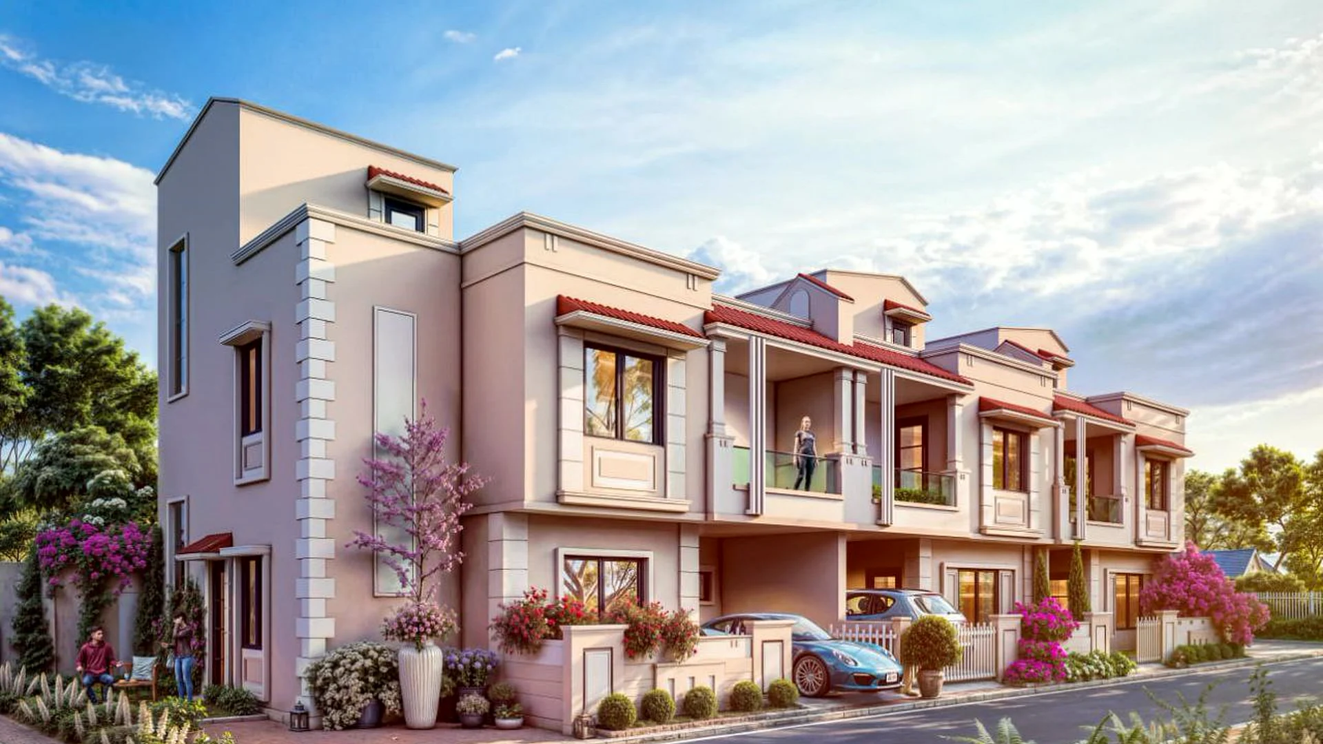Ram Villa exterior at Baghban Greens